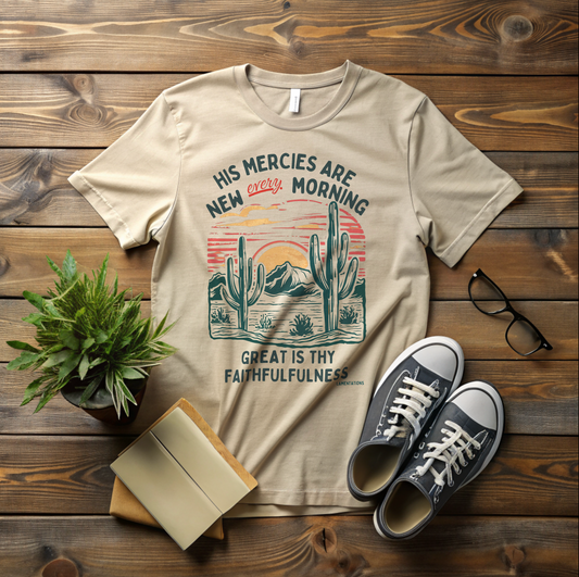 His Mercies Are New Every Morning T-Shirt