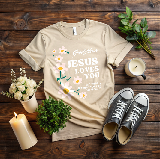 Good News, Jesus Loves You T-Shirt