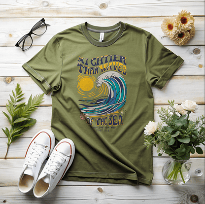 Mightier Than Waves Of The Sea T-Shirt