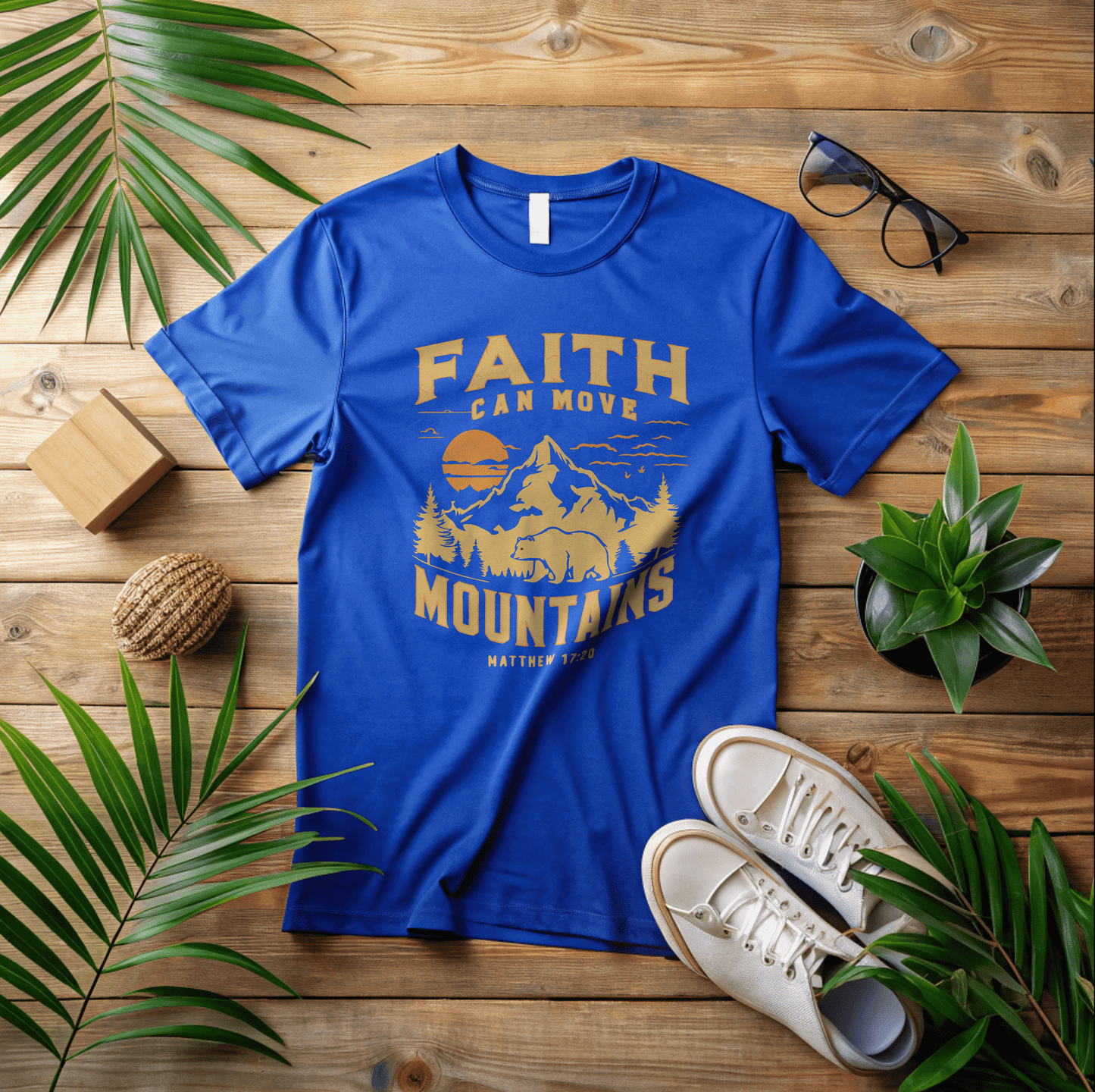 Faith Can Move Mountains T-Shirt