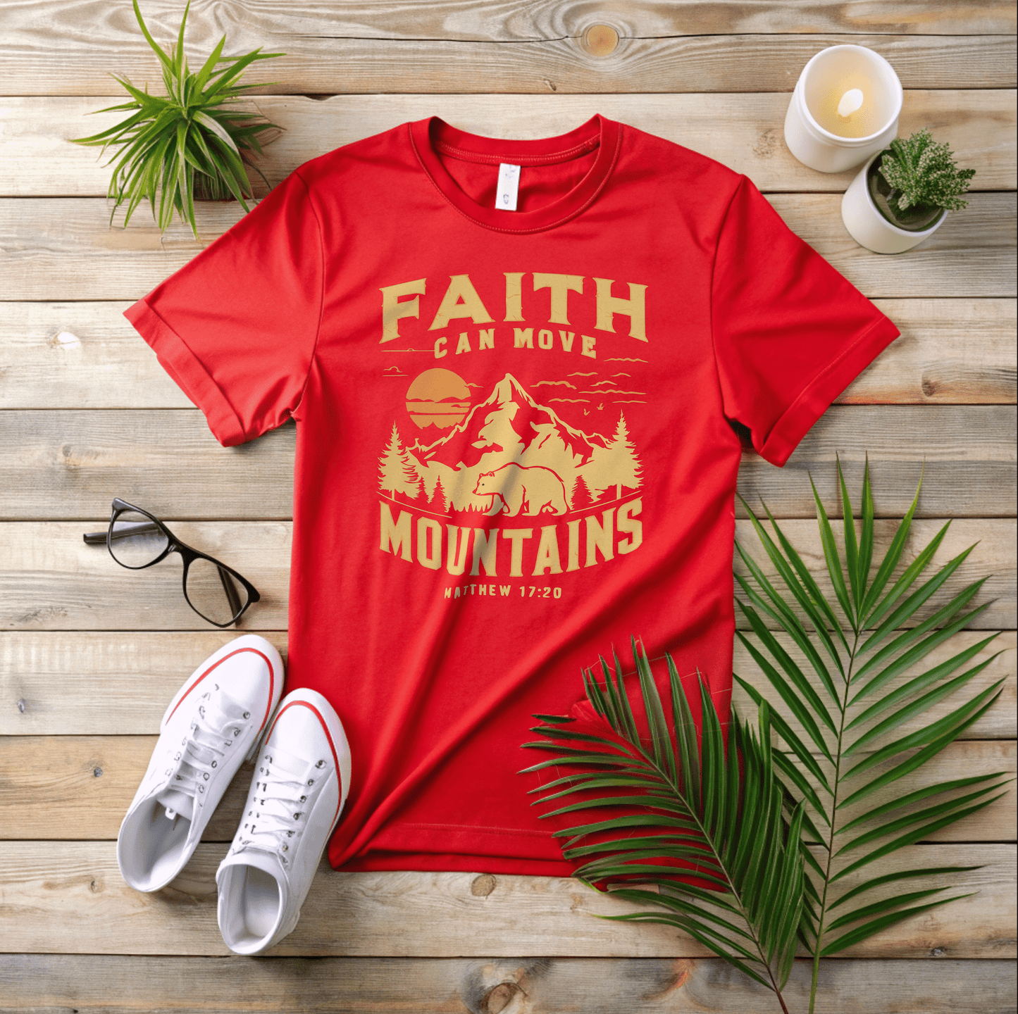 Faith Can Move Mountains T-Shirt