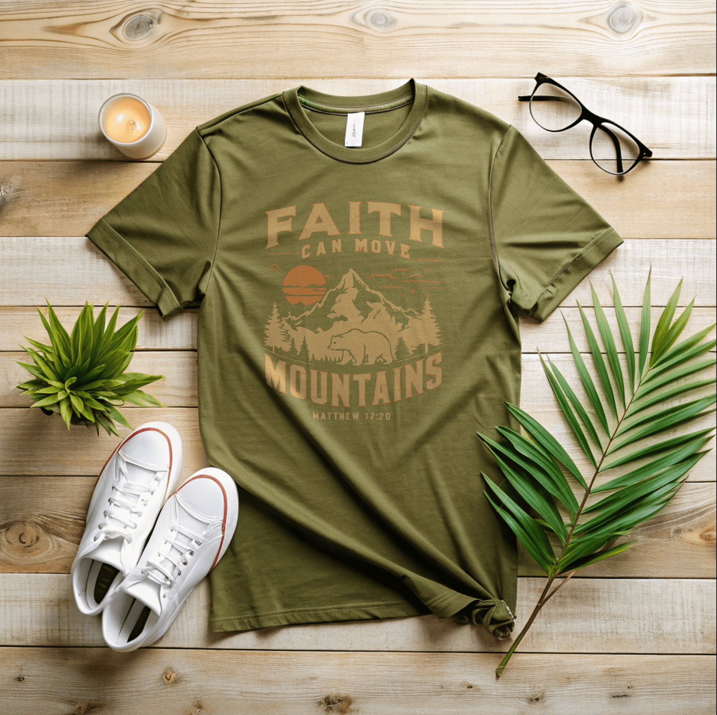 Faith Can Move Mountains T-Shirt