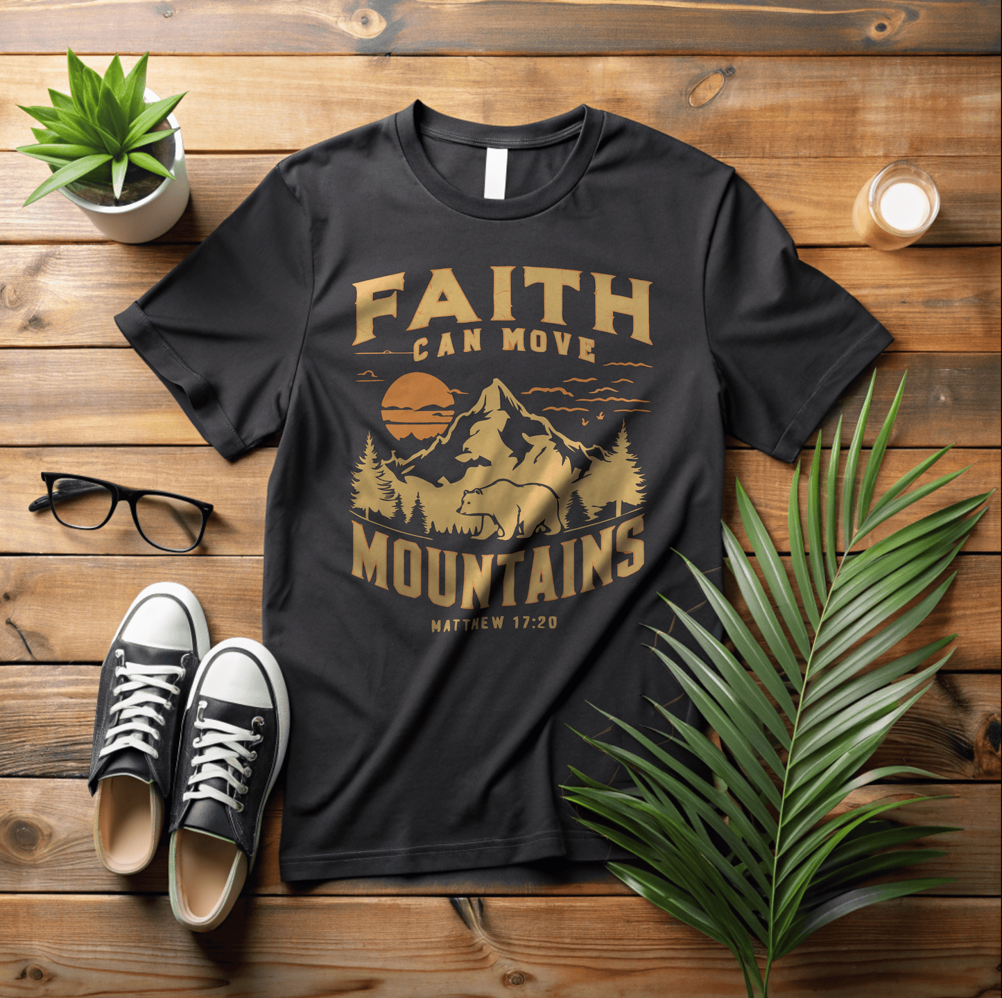 Faith Can Move Mountains T-Shirt